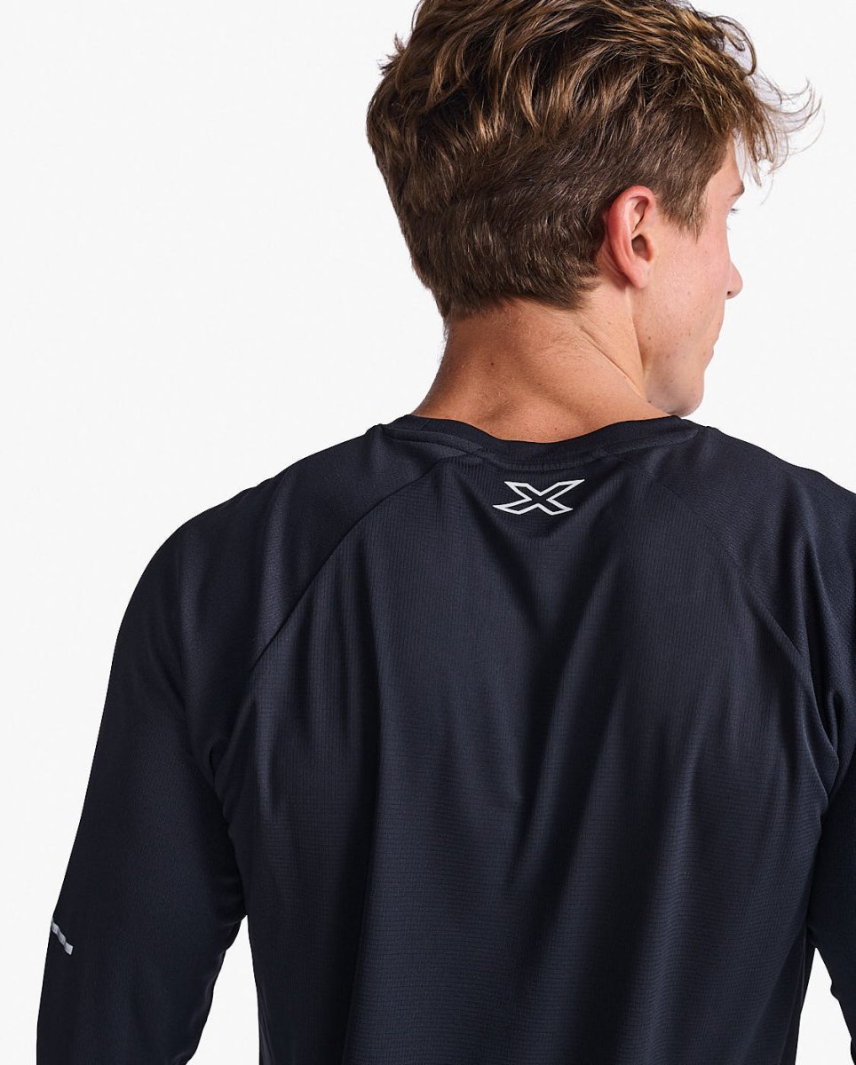 black/silver reflective