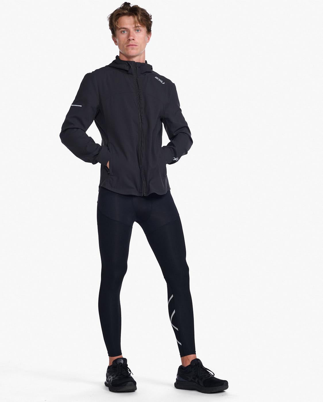 black/silver reflective