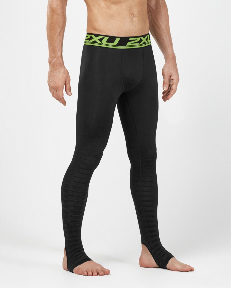 Collant Power Recovery Comp Tights 2XU pour homme, noir Collant Power Recovery Comp Tights 2XU pour homme, noir