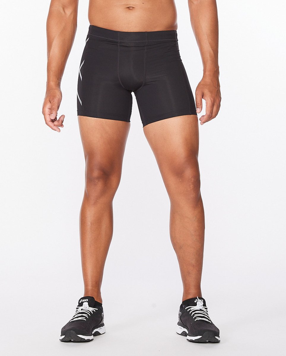 All black compression shorts online