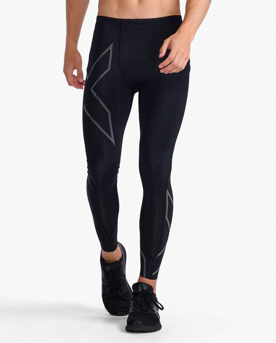 Light Speed Compression Tights Men black/ black reflective