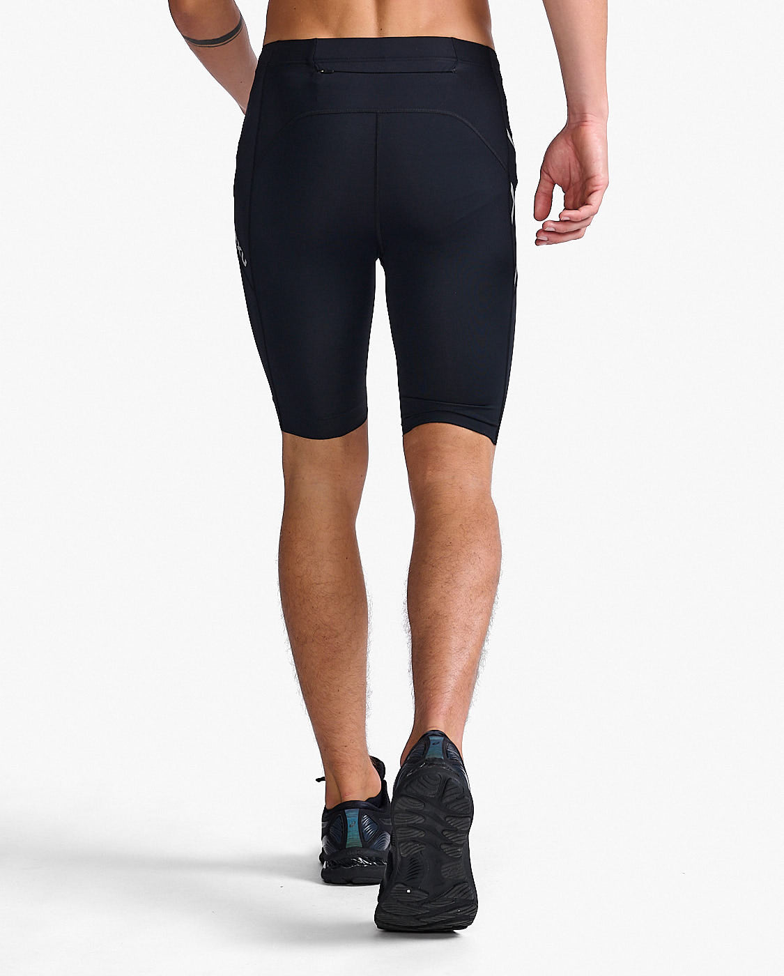 black/silver reflective