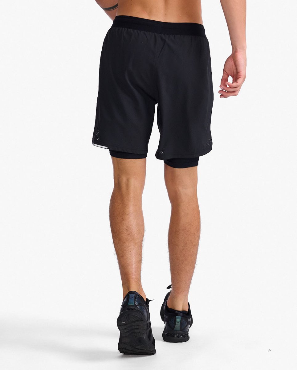black/silver reflective