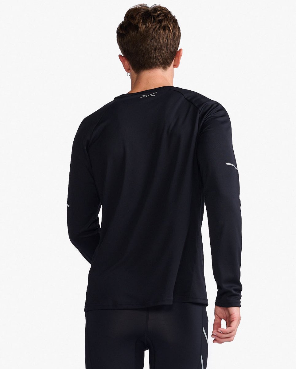 black/silver reflective