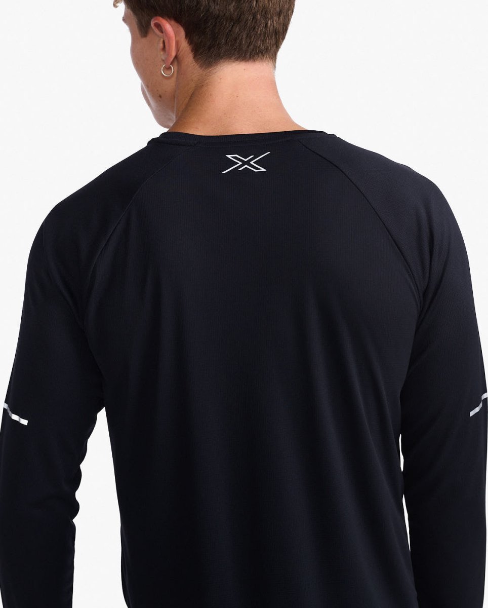 black/silver reflective