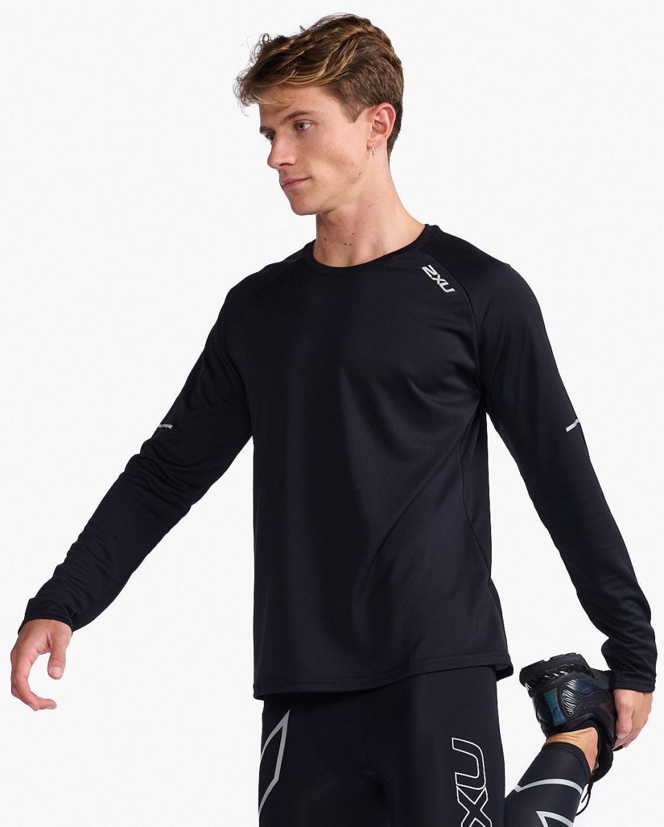 black/silver reflective