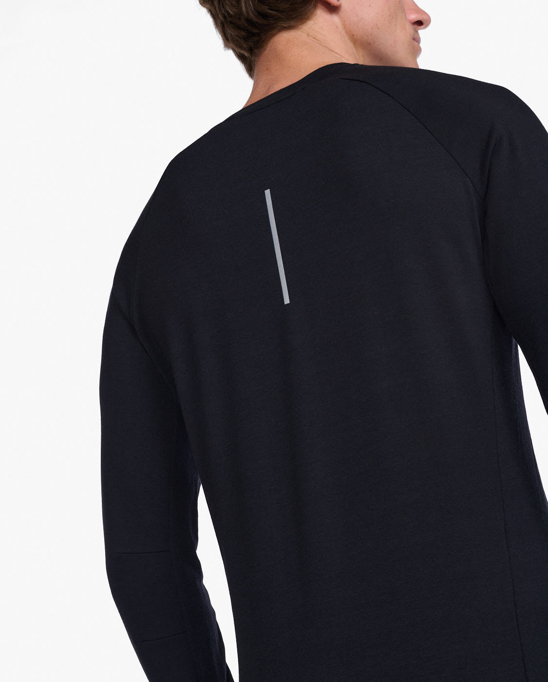 black/silver reflective