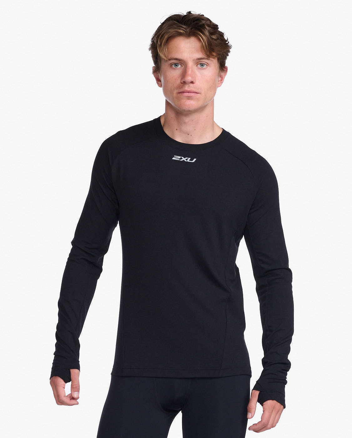 black/silver reflective