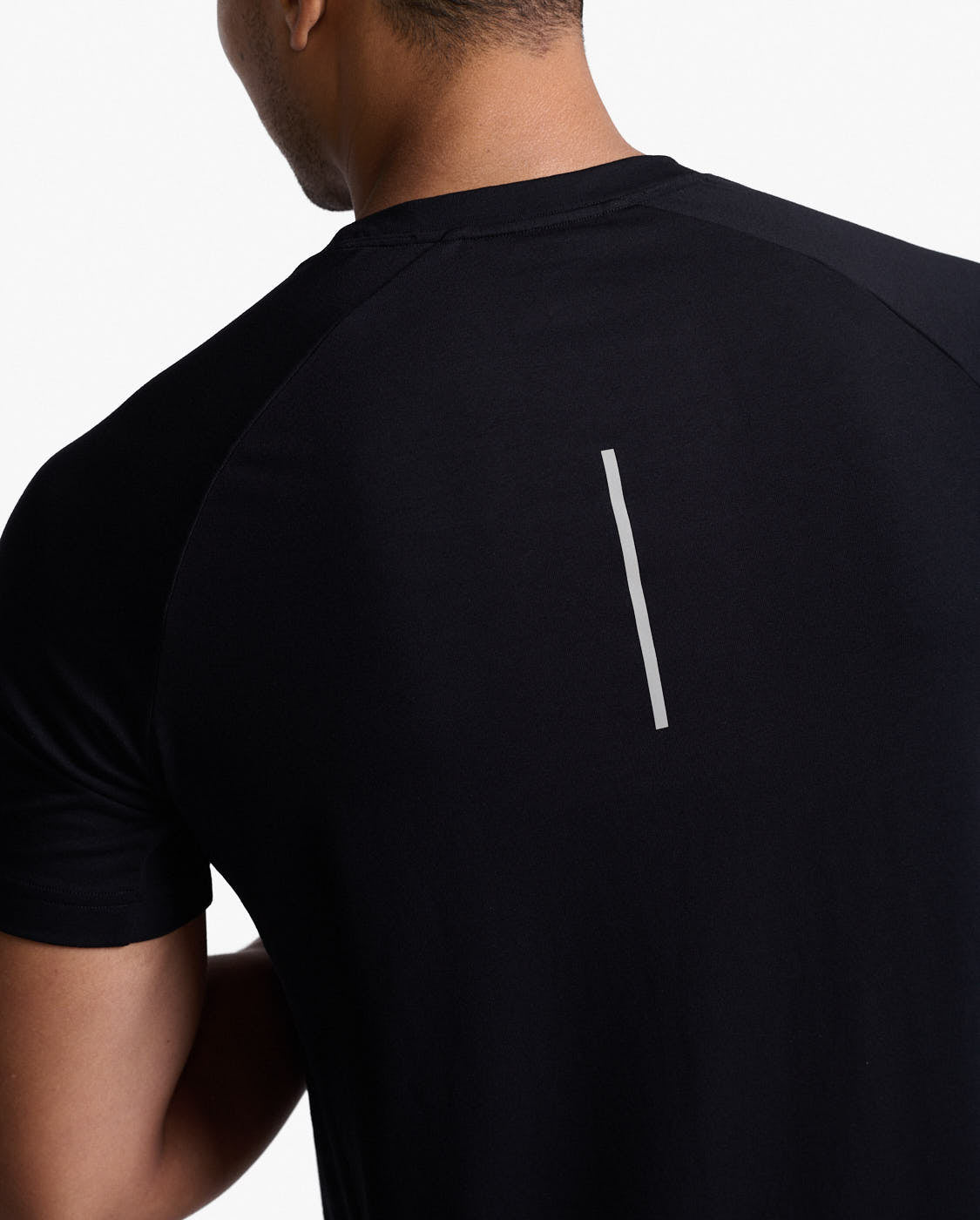 black/silver reflective