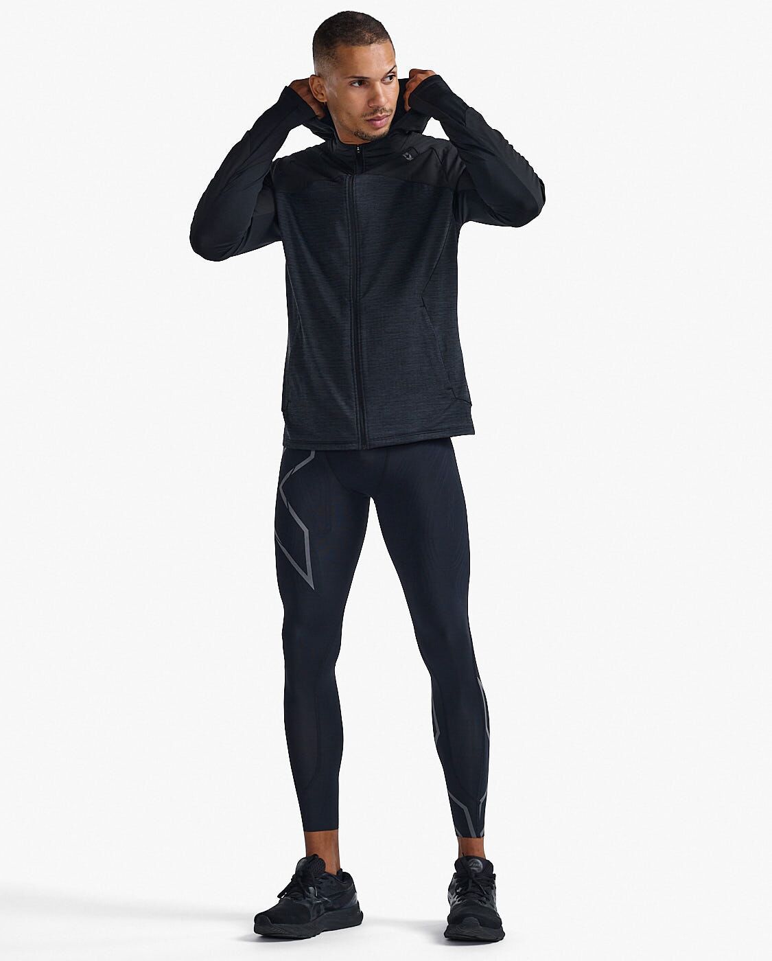 black/black reflective