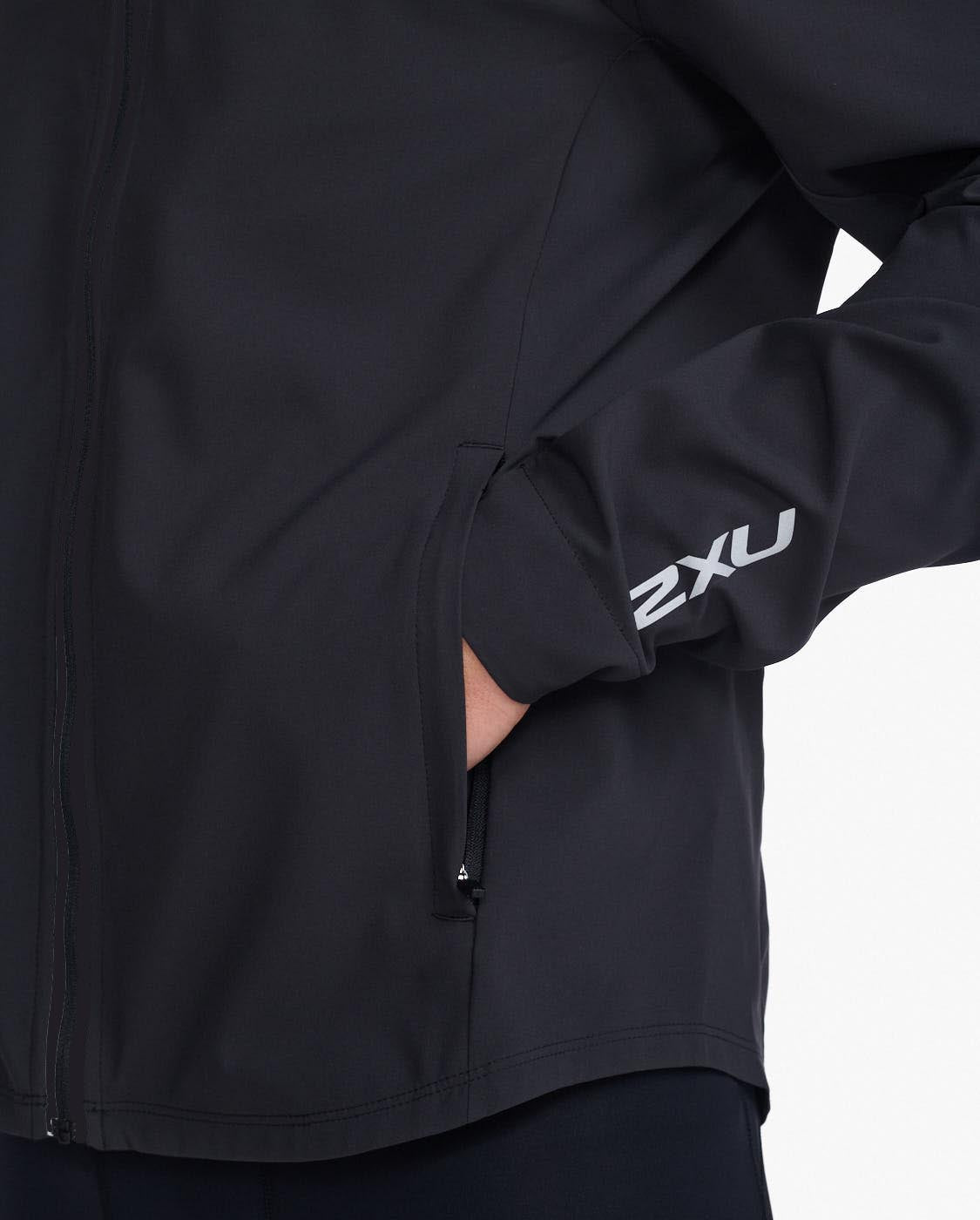 black/silver reflective