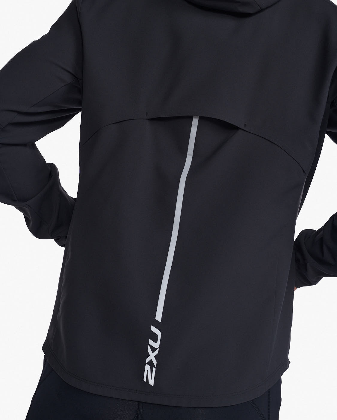 black/silver reflective