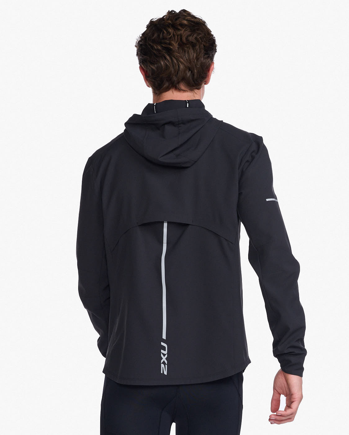 black/silver reflective