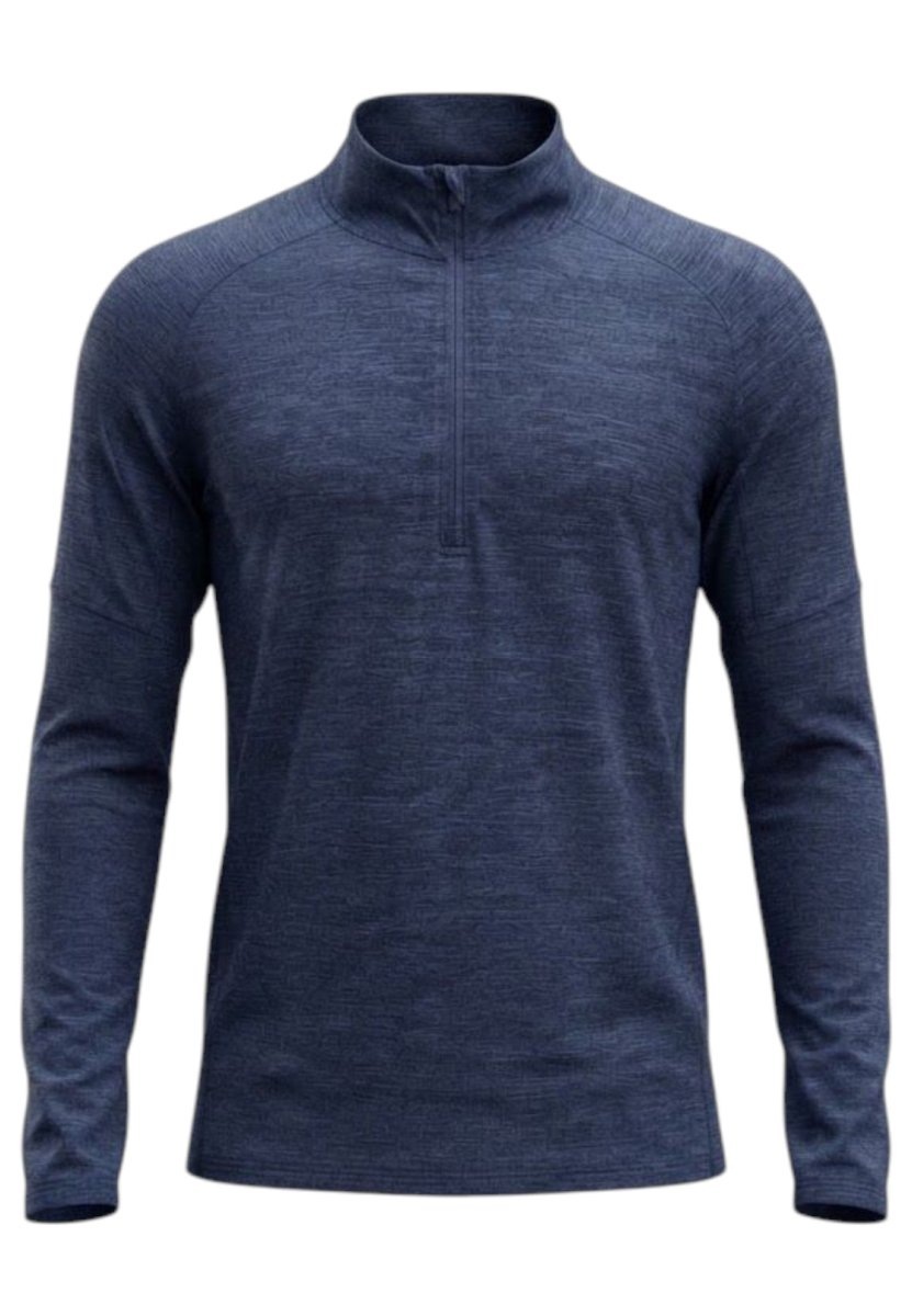 Aero 1/2 Zip Longsleeve Men - midnight/silver reflective