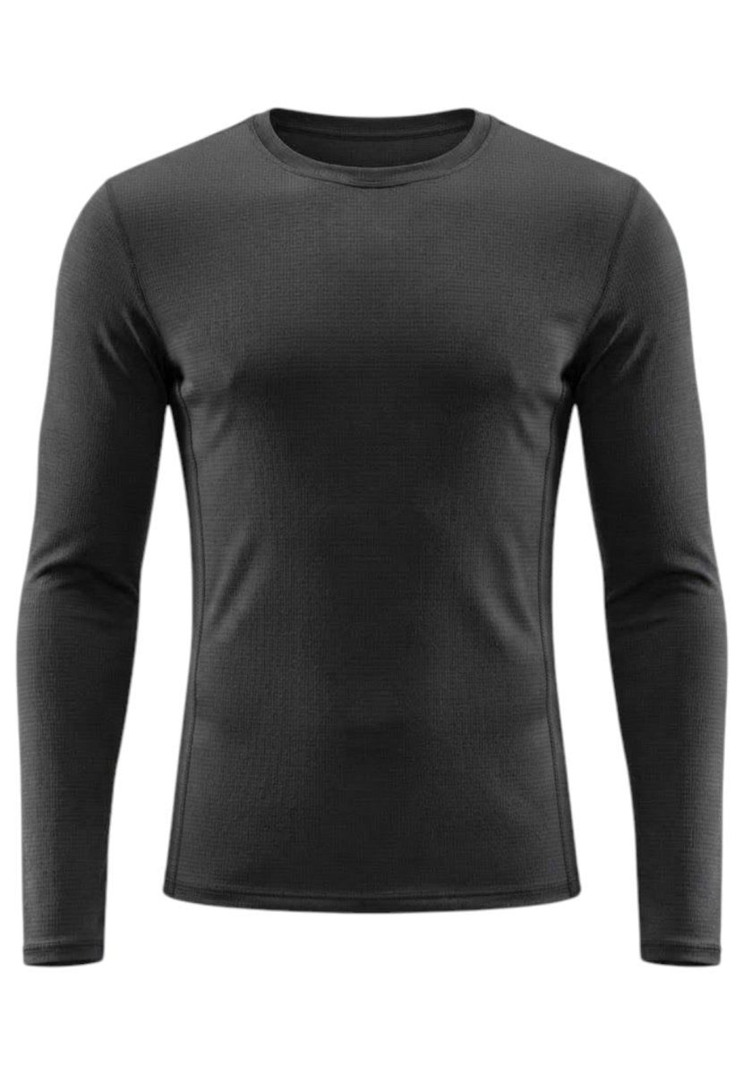 Ignition Grid Base Layer Long-sleeve shirt Men - black/silver reflective