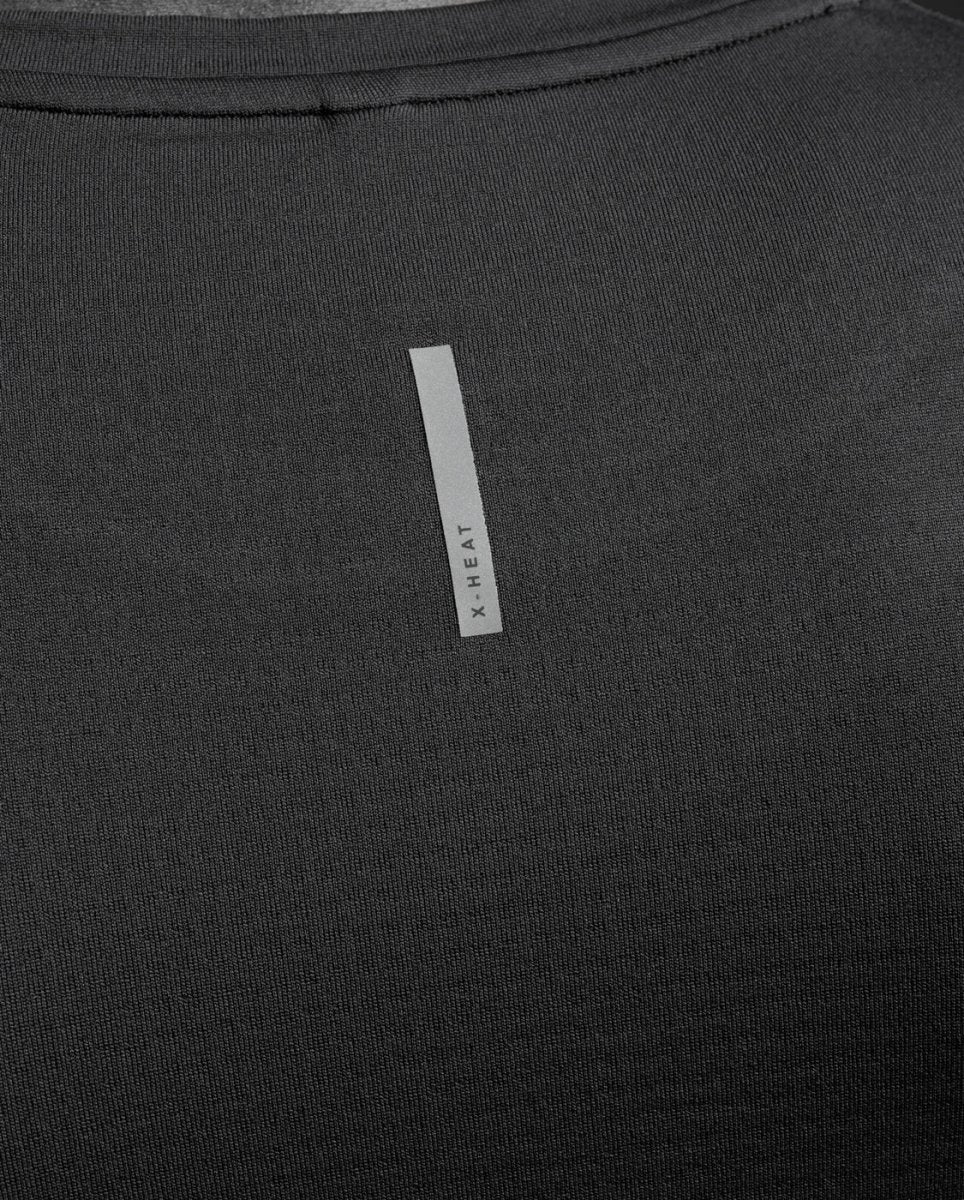 Ignition Grid Base Layer Long-sleeve shirt Men - black/silver reflective