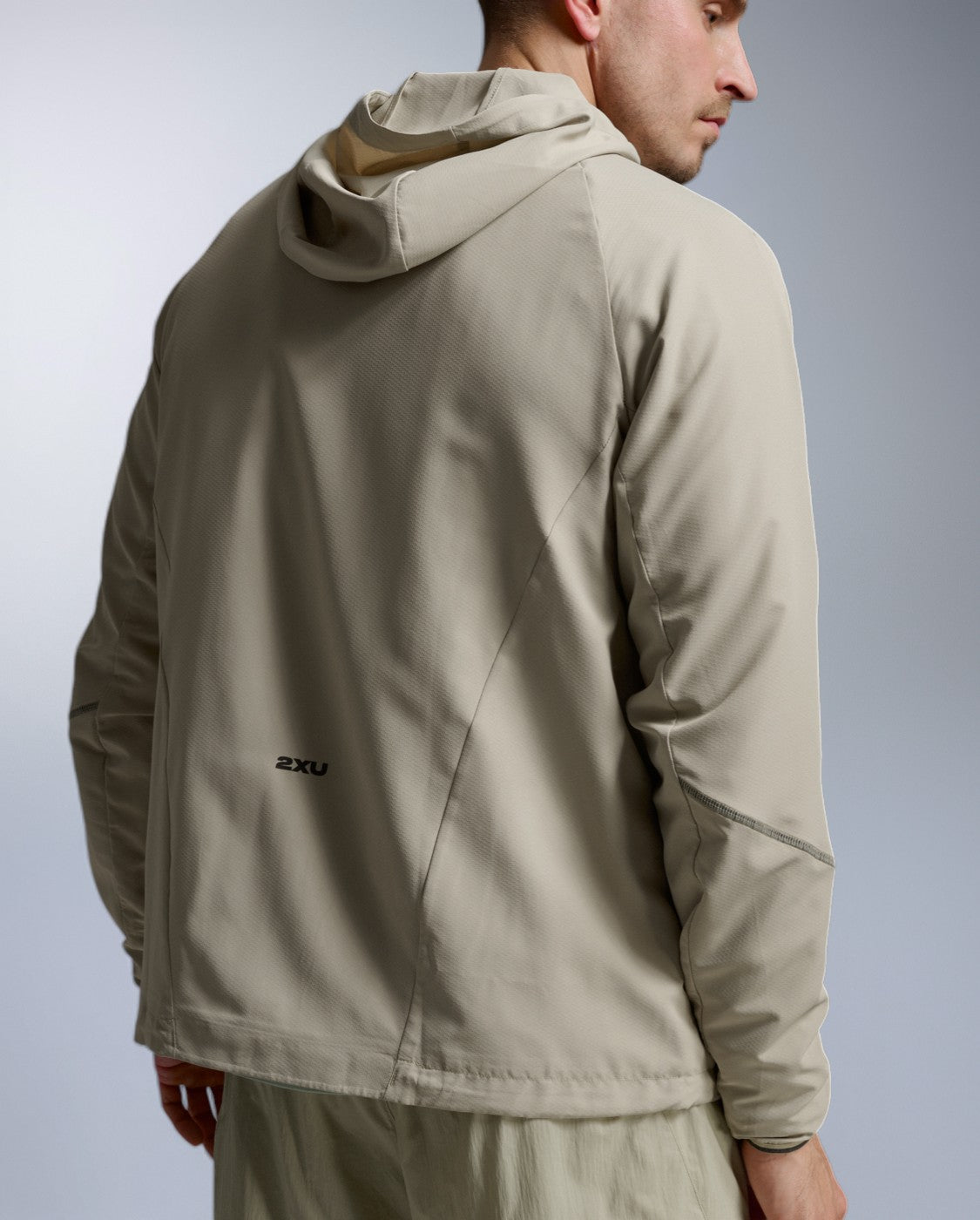 Aero Hex Windbreaker Windjacke Herren - pebble/black reflective