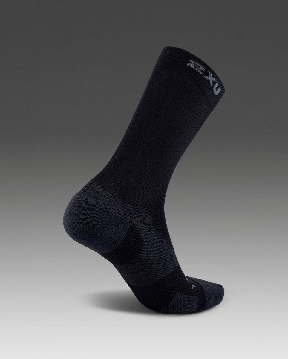 Vectr Light Cushion Crew Socks Compression socks - black/titanium