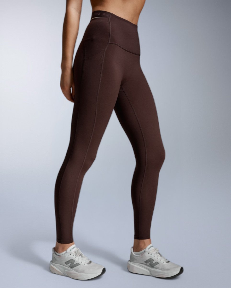 Form Stash Hi-Rise Comp Tight Tights Women - bark/bark