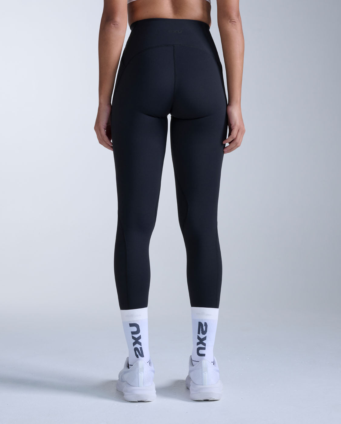 Flex Hi-Rise Compression Tight Fitnesstights Damen - black/black