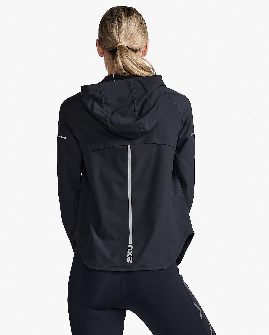 black/silver reflective