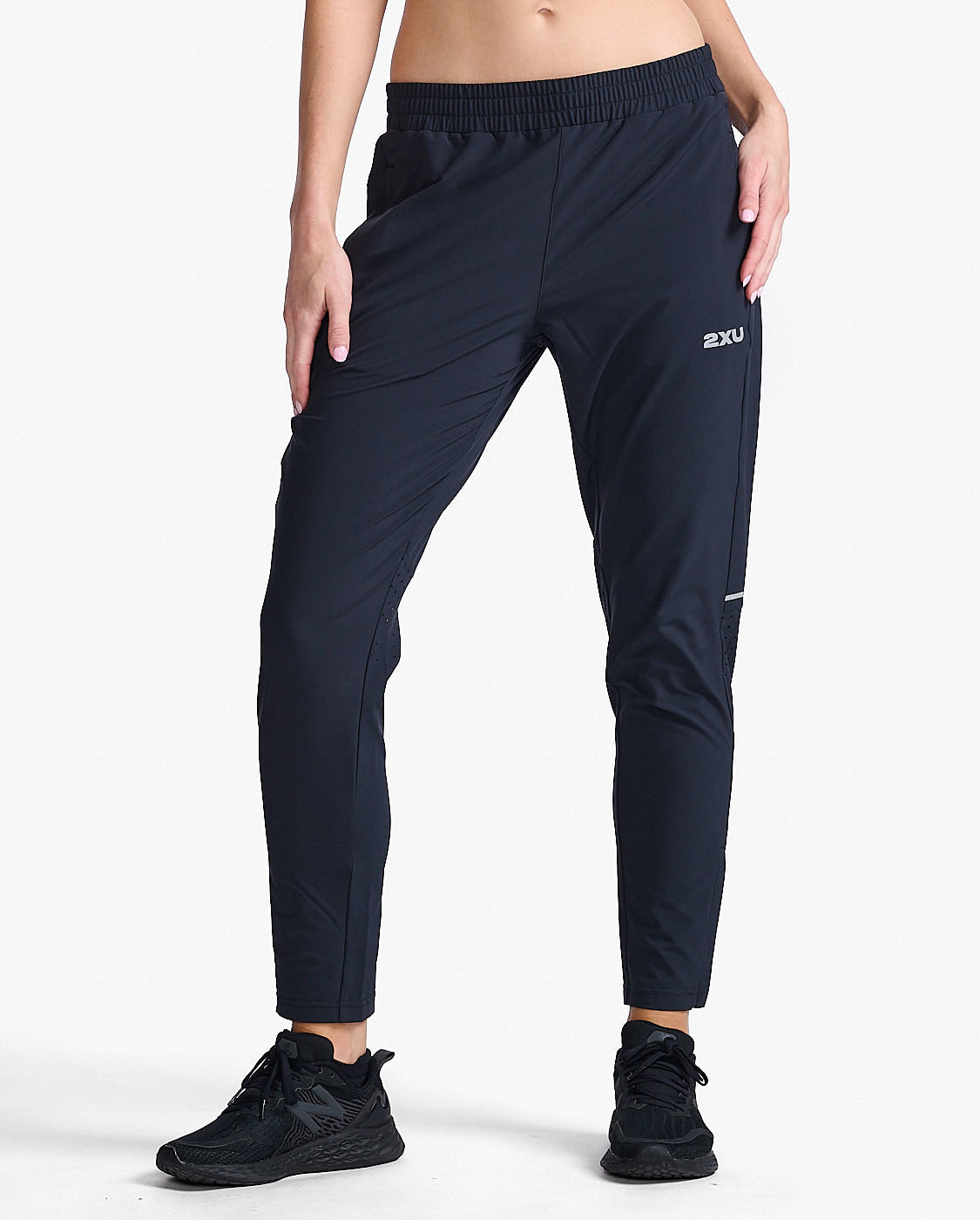 black/silver reflective