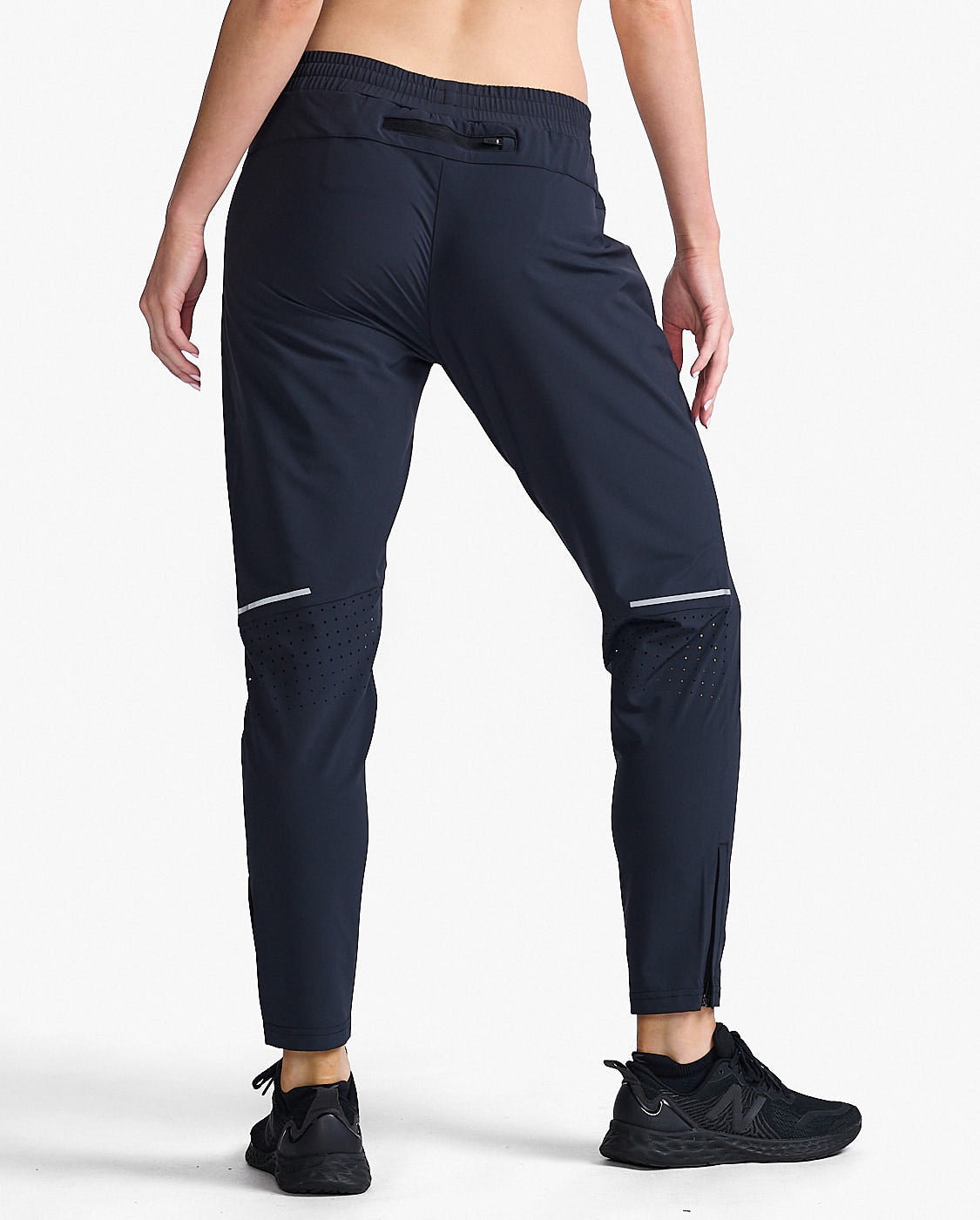 black/silver reflective