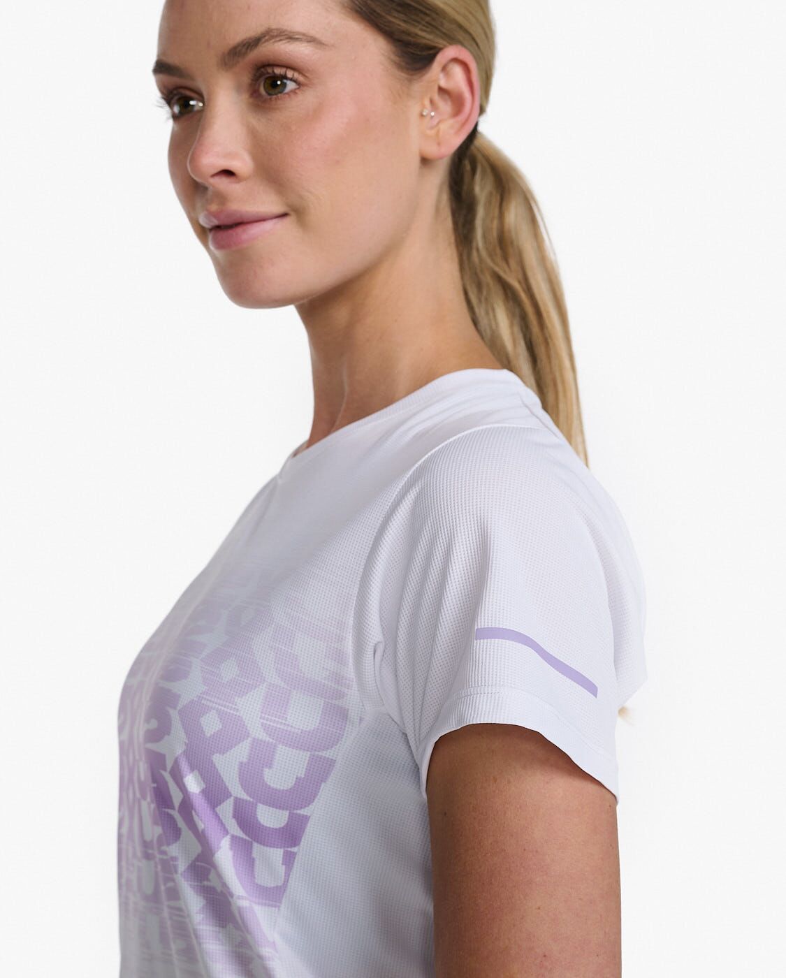 white/lavender reflective