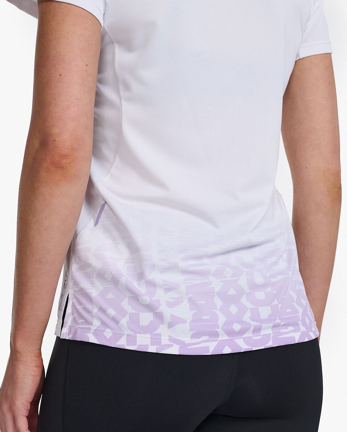 white/lavender reflective