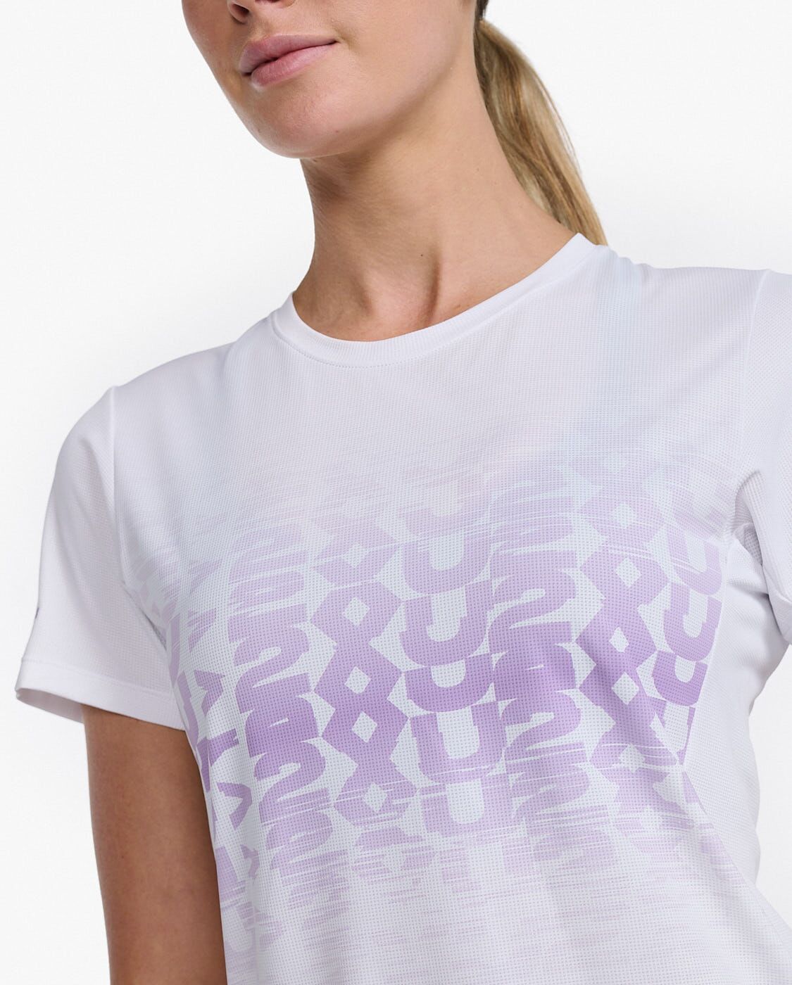 white/lavender reflective