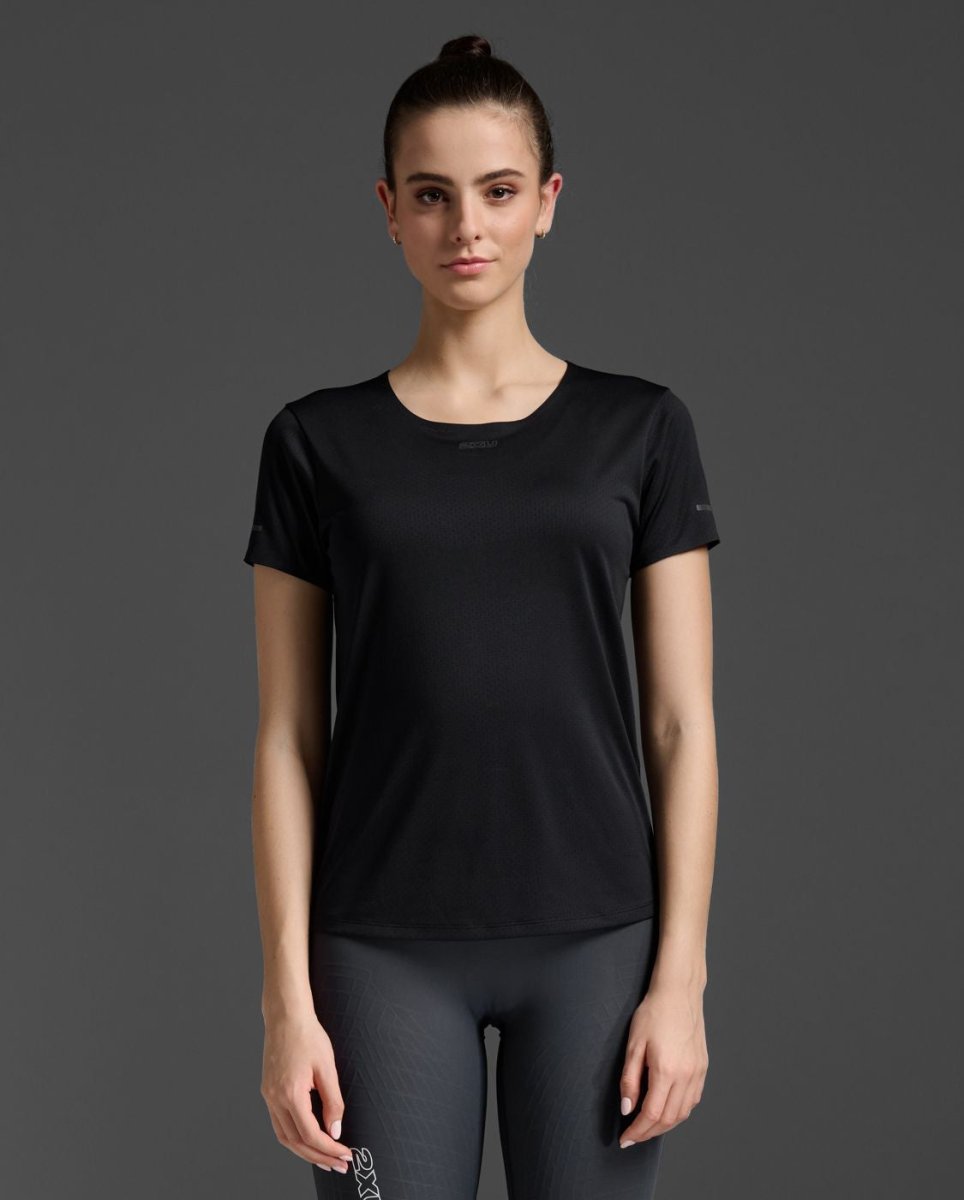 Light Speed Tech Tee Funktionsshirt Damen - black/black reflective