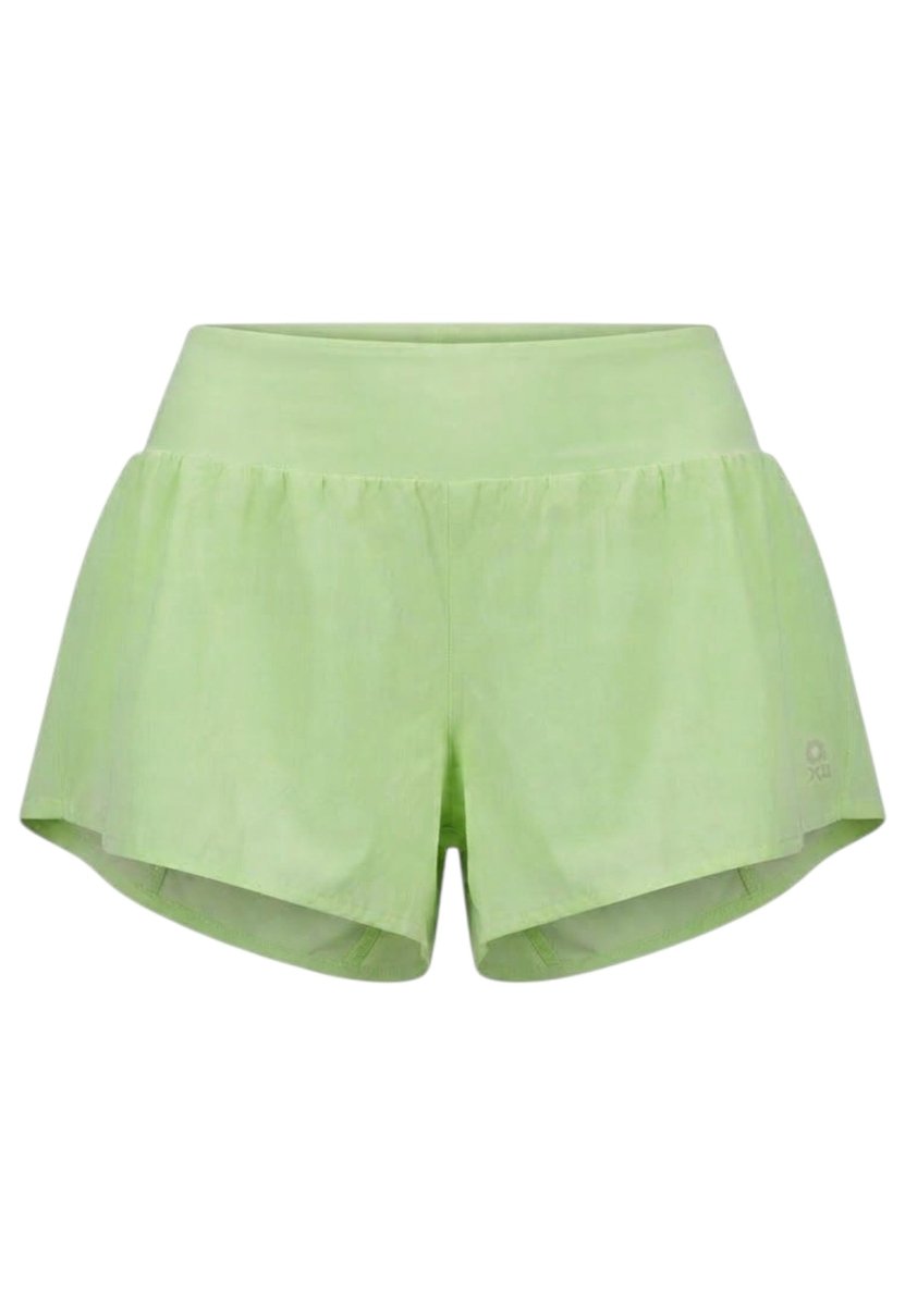Aero Hi-Rise 2-in-1 3 Inch Shorts Running shorts Women - lime zest/lime zest reflective