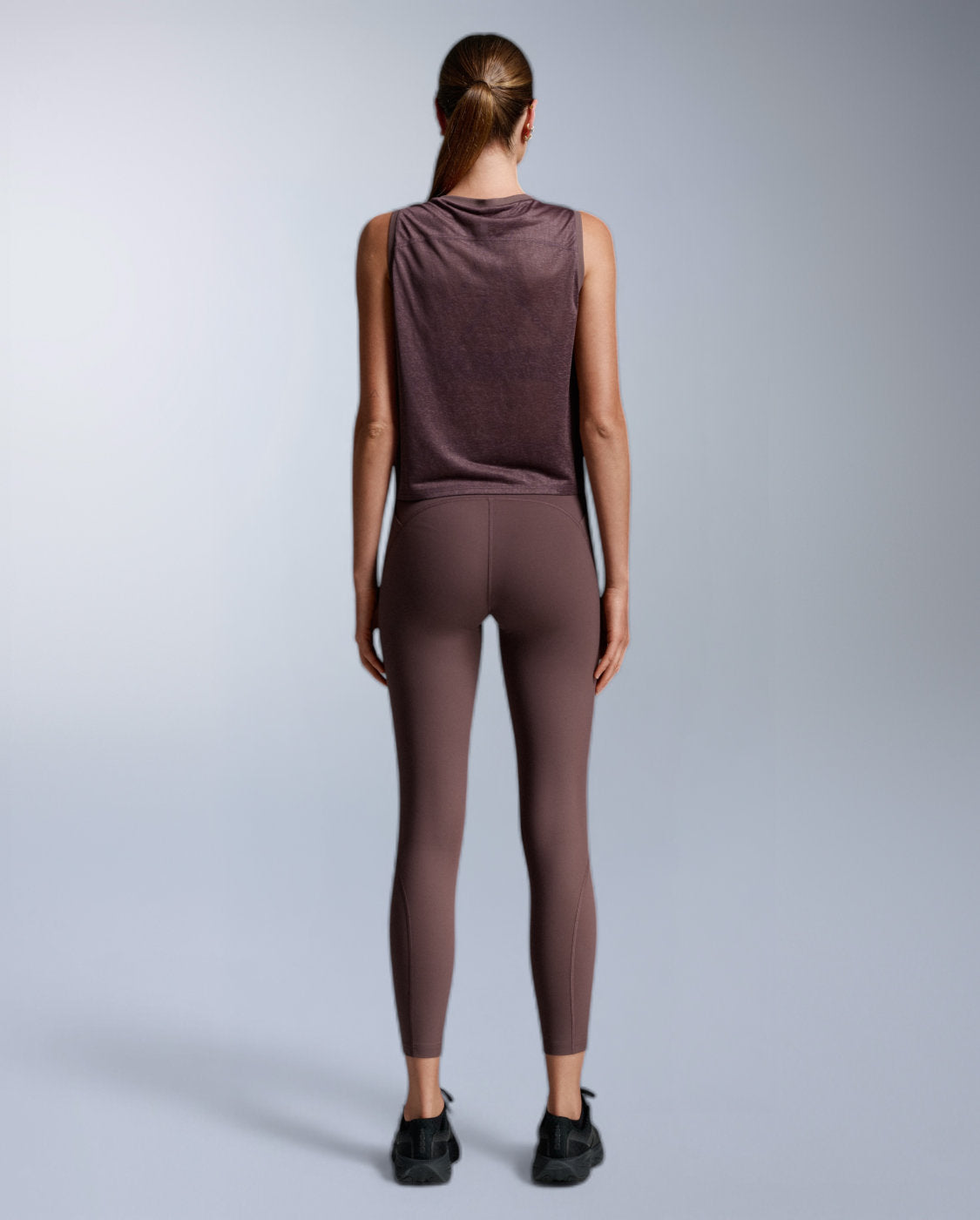 ReLight Crop Tank Tanktop Damen - currant/white
