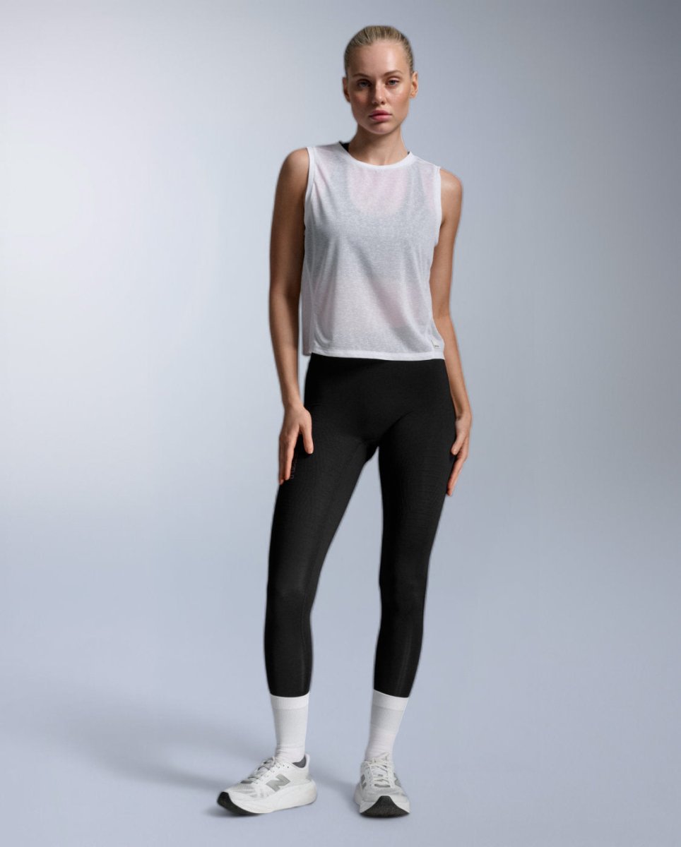 ReLight Crop Tank Tank top Women - white/white