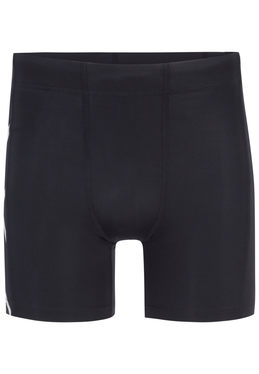 Core Compression 1/2 Shorts Men - black/silver