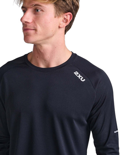 black/silver reflective