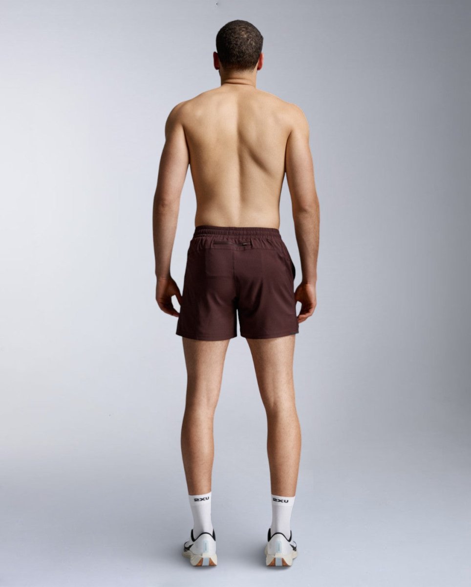 Aero 5 Inch Shorts Men - bark/black reflective
