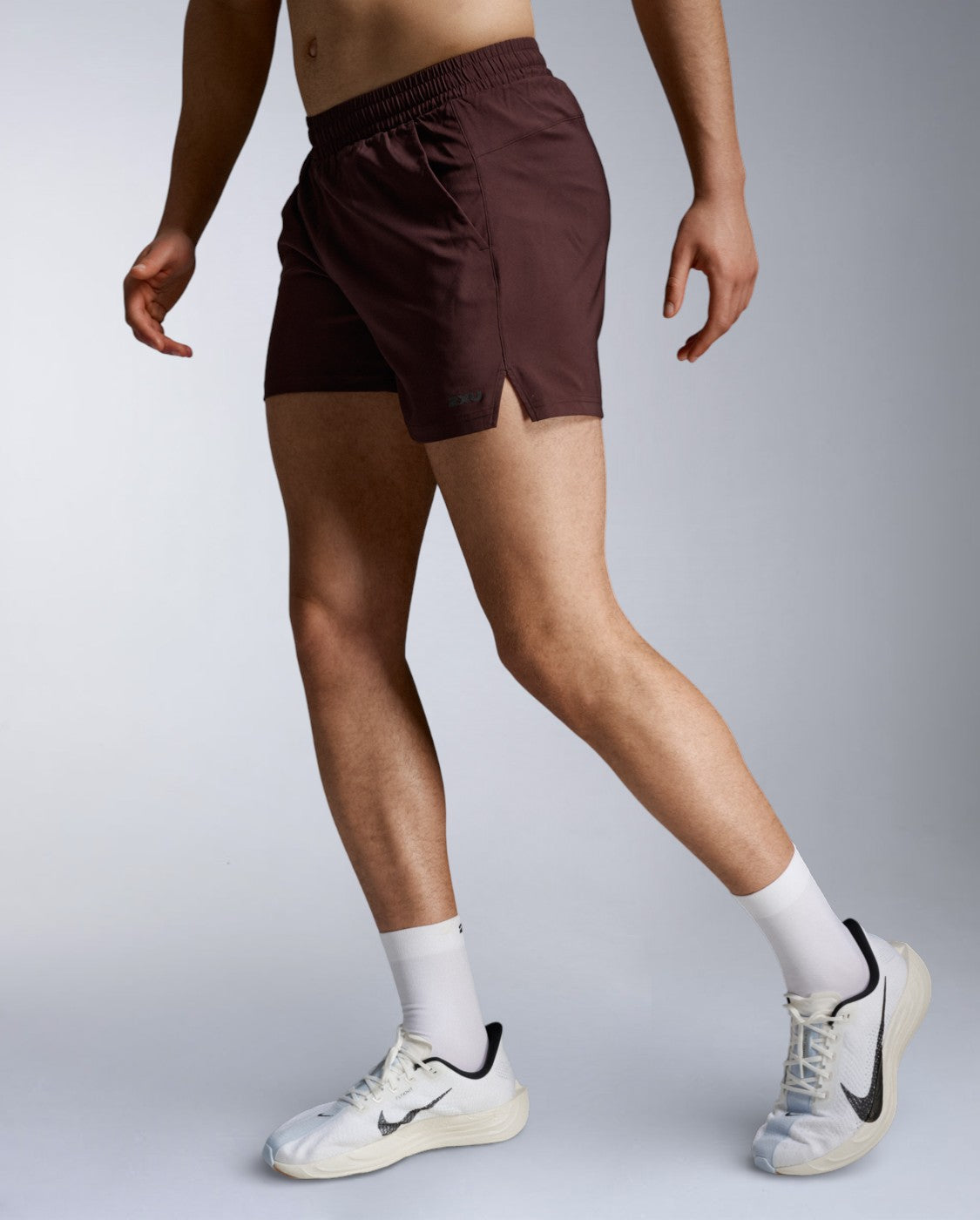 Aero 5 Inch Laufshorts Herren - bark/black reflective