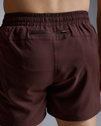 Aero 5 Inch Laufshorts Herren - bark/black reflective