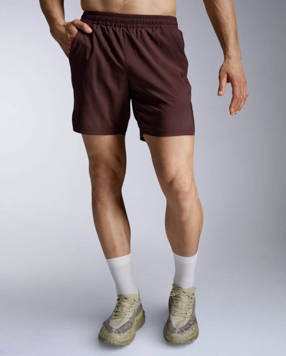 Aeroe 7 Inch Short Running shorts Men - bark/black reflective