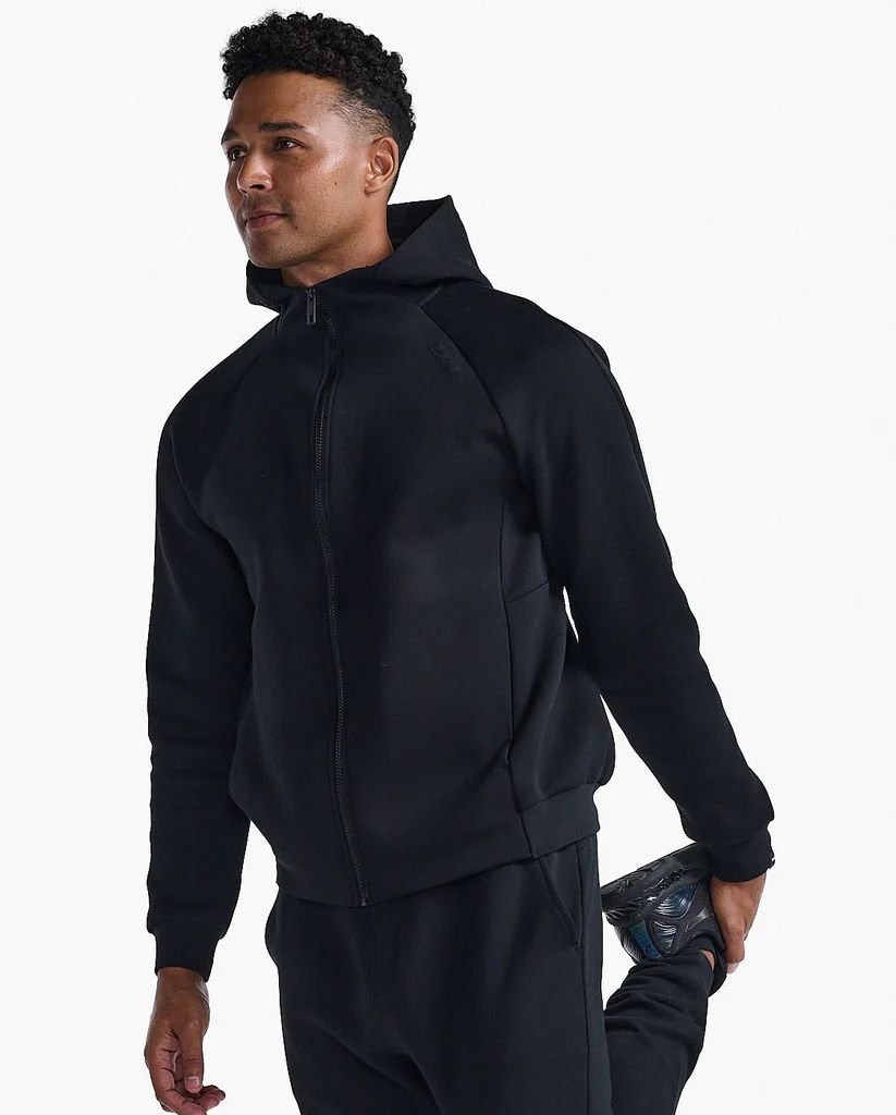 Commute Full Zip Hoodie Herren black black 2XU