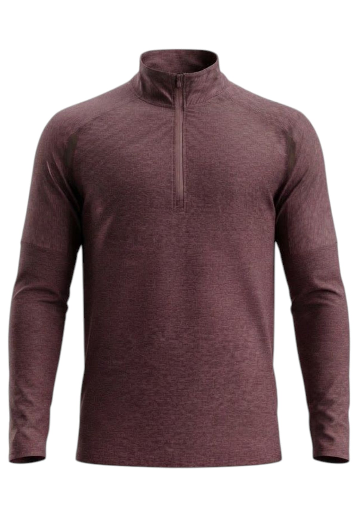Aero 1/2 Zip Longsleeve Herren - currant/black reflective