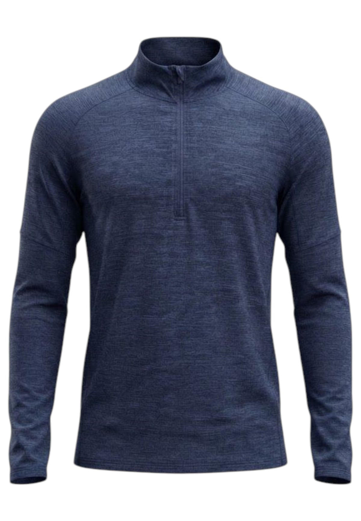 Aero 1/2 Zip Longsleeve Herren - midnight/silver reflective
