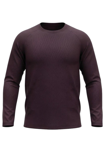 Aero Mesh Long Sleeve Running shirt Men - bark/black reflective
