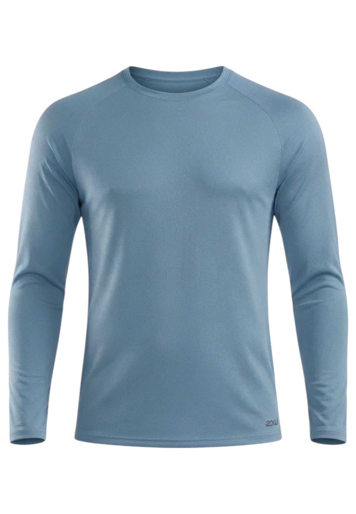 Aero Mesh Long Sleeve Laufshirt Herren - blue shade/black reflective
