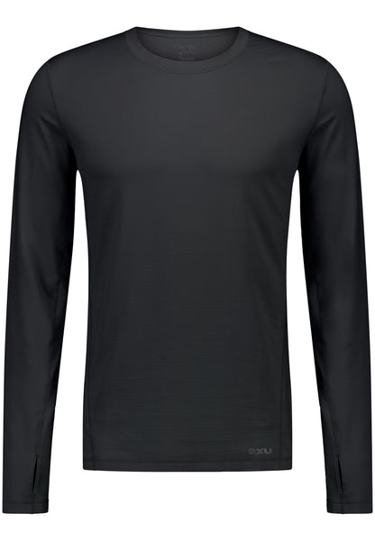 Ignition Grid Base Layer Longsleeve Herren - black/silver reflective
