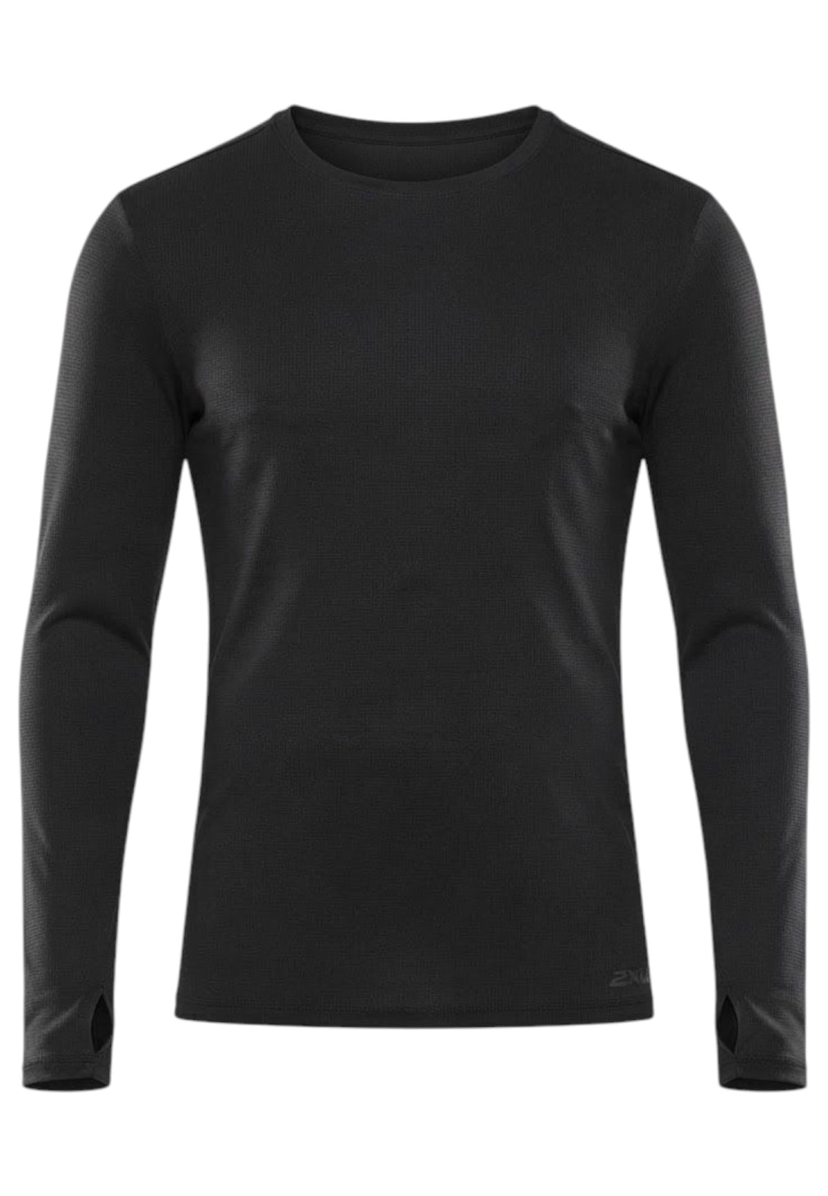 Aero Trail Long Sleeve Laufshirt Herren - black/black reflective