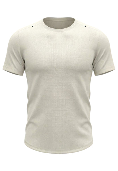 Aero Trail Tee Laufshirt Herren - chalk/black reflective