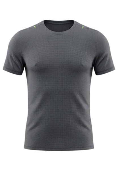 Aero Trail Tee Laufshirt Herren - turbulence/black reflective