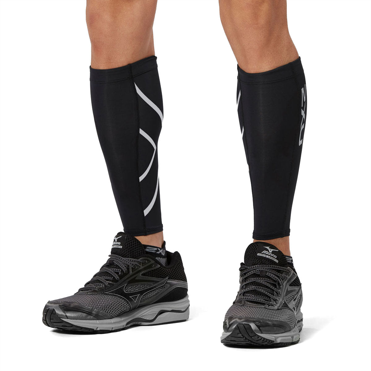 Compression Arm Guard Wadenschützer - black/black
